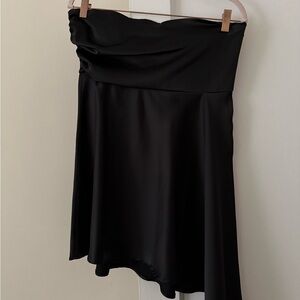 Black Strapless Dress